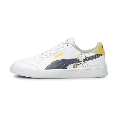 (Youth) Peanuts Puma Shuffle Big Kid 'Woodstock - White Maize'