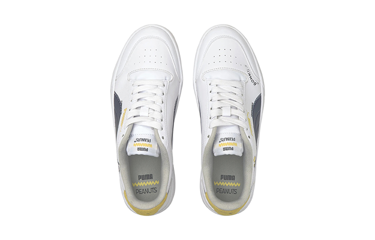 (Youth) Peanuts Puma Shuffle Big Kid 'Woodstock - White Maize' 圖 3
