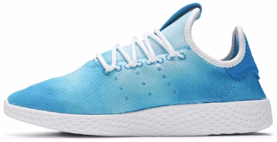 大童 Pharrell Williams x adidas Originals Tennis Hu J 舒適透氣跑步鞋 天藍色 Lookbook 大童 Pharrell Williams x adidas Originals Tennis Hu J 舒適透氣跑步鞋 天藍色