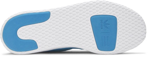 大童 Pharrell Williams x adidas Originals Tennis Hu J 舒適透氣跑步鞋 天藍色 Shop 大童 Pharrell Williams x adidas Originals Tennis Hu J 舒適透氣跑步鞋 天藍色