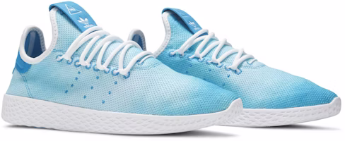 大童 Pharrell Williams x adidas Originals Tennis Hu J 舒適透氣跑步鞋 天藍色 Cheap 大童 Pharrell Williams x adidas Originals Tennis Hu J 舒適透氣跑步鞋 天藍色
