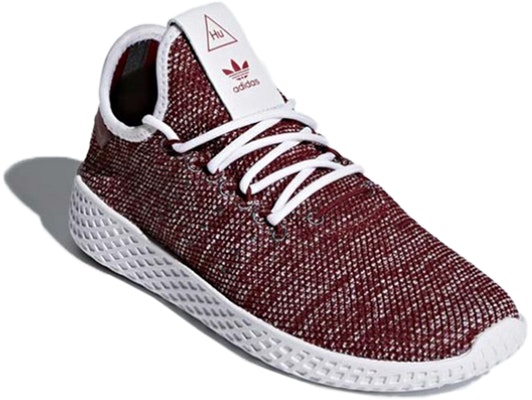 (Youth) Pharrell x adidas Tennis Hu J 'Core Red' CQ2299 Lookbook (Youth) Pharrell x adidas Tennis Hu J 'Core Red' CQ2299