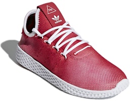 大童 Pharrell Williams x adidas originals Tennis Hu J 舒適耐磨跑步鞋 紅色 Lookbook 大童 Pharrell Williams x adidas originals Tennis Hu J 舒適耐磨跑步鞋 紅色