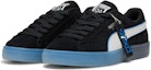 Lookbook (JR) PlayStation x Puma Suede Kanak-Kanak 'Hitam Kelabu Glacial' 396655-02