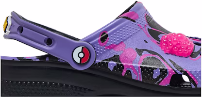 (JR) Pokémon x Crocs Classic Clog 'Gengar' Asli 210261-001 Order (JR) Pokémon x Crocs Classic Clog 'Gengar' Asli 210261-001