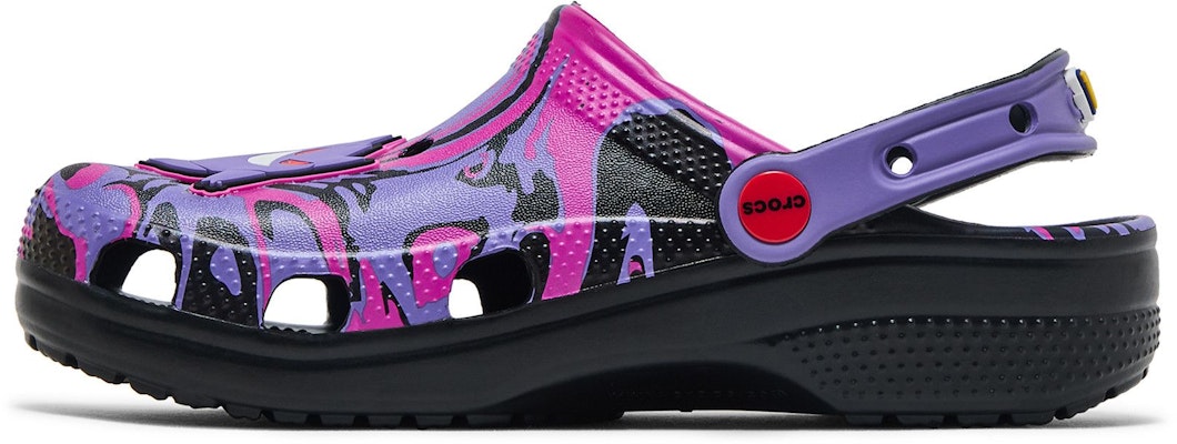 (Youth) Pokémon x Crocs Classic Clog 'Gengar' 210261-001 Lookbook (Youth) Pokémon x Crocs Classic Clog 'Gengar' 210261-001