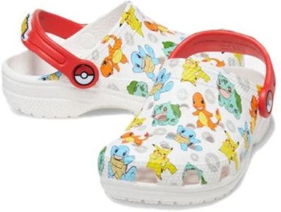 (青少年)寶可夢 x Crocs 經典洞洞鞋「初始夥伴」207754-94S Shop (青少年)寶可夢 x Crocs 經典洞洞鞋「初始夥伴」207754-94S