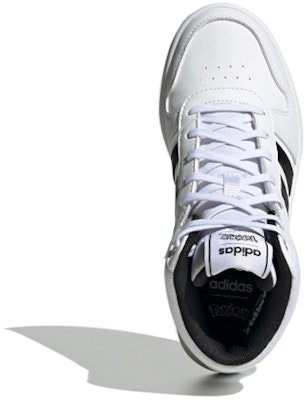 (JR) Pokemon x adidas Hoops Mid 2.0 J 'Cloud White' Kasut Putih Awan EG1989 Shop (JR) Pokemon x adidas Hoops Mid 2.0 J 'Cloud White' Kasut Putih Awan EG1989