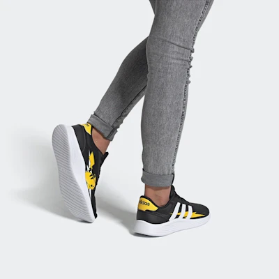兒童 adidas neo 寶可夢 Lite Racer 2.0 皮卡丘 低筒休閒跑步鞋 黑黃 Sizing 兒童 adidas neo 寶可夢 Lite Racer 2.0 皮卡丘 低筒休閒跑步鞋 黑黃