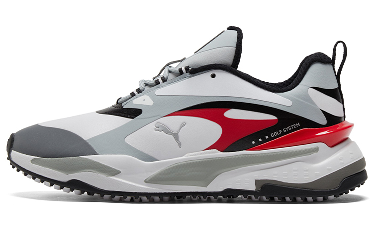(Youth) Puma -Fast 'Gray White Red' 376357-04