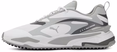 (Youth) Puma -Fast 'Grey White' 376357-02 (Youth) Puma -Fast 'Grey White' 376357-02