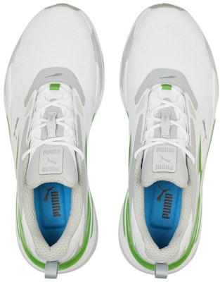 (Youth) Puma -Fast 'White Grey Green' 376357-11 Lookbook (Youth) Puma -Fast 'White Grey Green' 376357-11