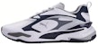 (Youth) Puma -Fast 'White Navy Blazer' 376357-08