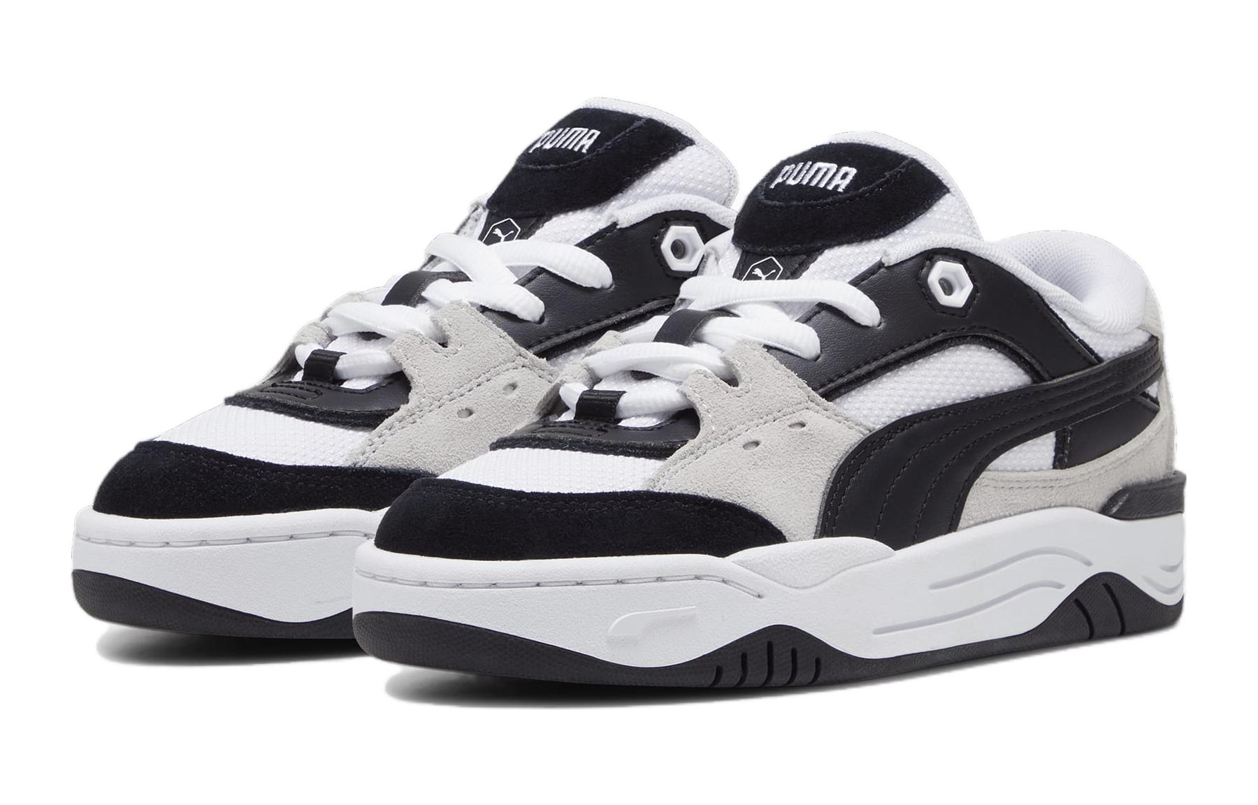 Lookbook (JR) プーマ 180 (キッズ) 白黒 396580-02