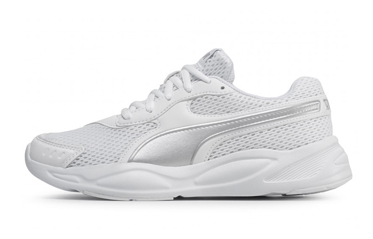 (Youth) Puma 90s Runner Mesh Jr 'White Low-Top Running' 372926-01