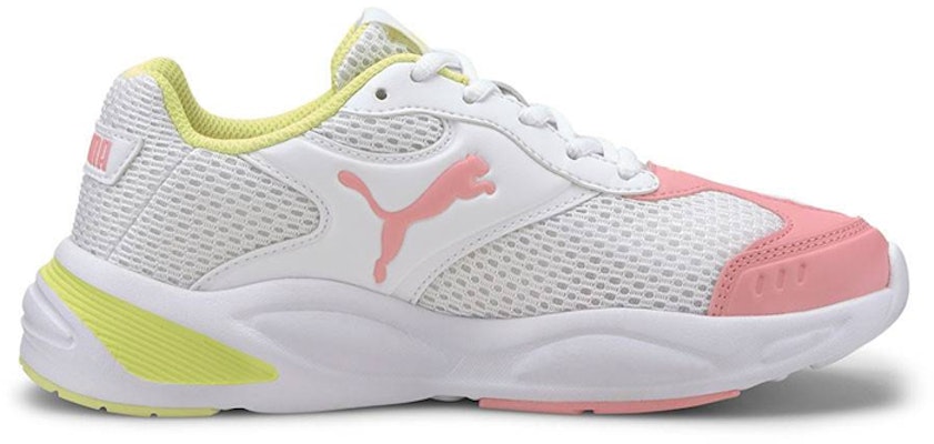 大童 Puma 90s Runner Mesh Jr 白粉黃 低筒跑步鞋 Order 大童 Puma 90s Runner Mesh Jr 白粉黃 低筒跑步鞋