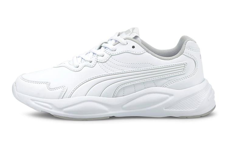 (Youth) Puma 90s Runner Nu Wave SL 'White Low-Top Runner' 375804-01