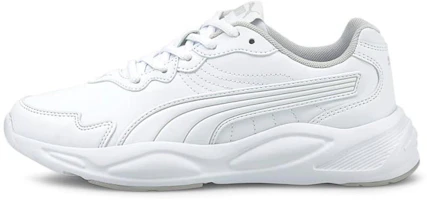 (Youth) Puma 90s Runner Nu Wave SL 'White Low-Top Runner' 375804-01 (Youth) Puma 90s Runner Nu Wave SL 'White Low-Top Runner' 375804-01
