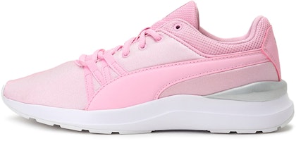 (Preschool) Puma Adela Satin Jr K Pink//Grey 'White' 369086-02 (Preschool) Puma Adela Satin Jr K Pink//Grey 'White' 369086-02