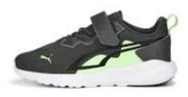 (Youth) Puma All-Day Active AC Jr 'Grey Fizzy Lime' 387387-12 (Youth) Puma All-Day Active AC Jr 'Grey Fizzy Lime' 387387-12