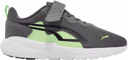 (Youth) Puma All-Day Active AC Jr 'Grey Fizzy Lime' 387387-12 (Youth) Puma All-Day Active AC Jr 'Grey Fizzy Lime' 387387-12