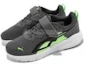 Order (JR) Puma Sepanjang Hari Aktif AC Jr 'Kelabu Lime Menyegarkan' 387387-12