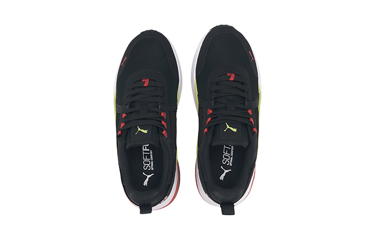 (PS) Puma Anzarun (Big ) Shoes Black/White/Yellow 圖 3