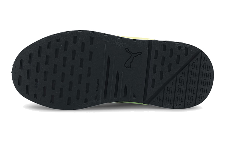 (PS) Puma Anzarun (Big ) Shoes Black/White/Yellow 圖 6