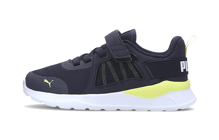 (Youth) Puma Anzarun Knit AC Jr 'Peacoat Sunny Lime' 372040-02