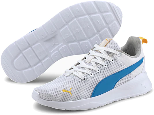 (JR) Puma Anzarun Lite Low Top Grau/Blau/Weiß Sneakers 372004-06 Purchase (JR) Puma Anzarun Lite Low Top Grau/Blau/Weiß Sneakers 372004-06