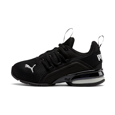(Youth) Puma Axelion 'Black Silver'