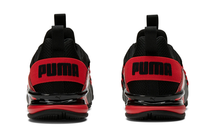 (Youth) Puma Axelion Break JR 'Black Red Patchwork' 圖 4