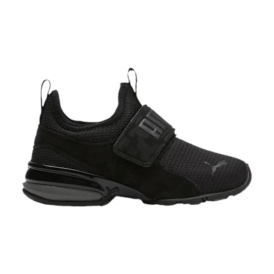 (Youth) Puma Axelion Slip-On 'Camo - Black Castlerock'