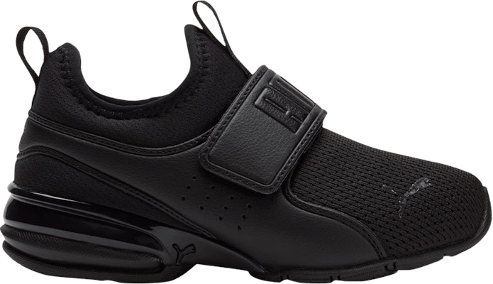 (Youth) Puma Axelion Slip-On 'Triple Black' 376751-01 Buy (Youth) Puma Axelion Slip-On 'Triple Black' 376751-01