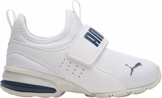 (Youth) Puma Axelion Slip-On 'White Marine Blue' 376751-10 (Youth) Puma Axelion Slip-On 'White Marine Blue' 376751-10