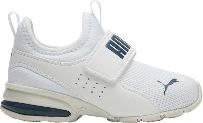 (JR) Puma Axelion Sin Cordones 'Blanco Azul Marino' 376751-10 Buy (JR) Puma Axelion Sin Cordones 'Blanco Azul Marino' 376751-10