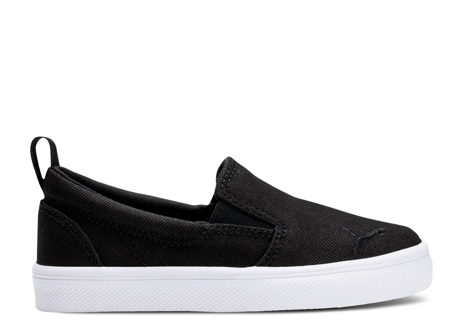 (Youth) Puma Bari Slip-On 'Black White' 387433-02