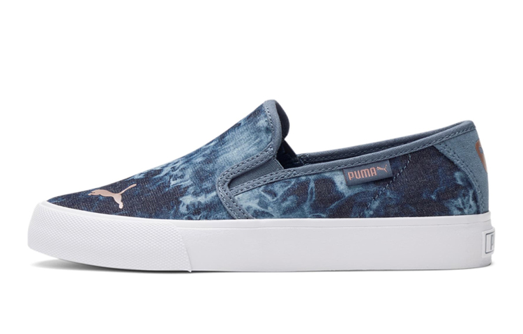 (Youth) Puma Bari Slip On 'Textile Indigo' 383957-01