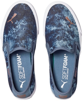 (Youth) Puma Bari Slip On 'Textile Indigo' 383957-01 Lookbook (Youth) Puma Bari Slip On 'Textile Indigo' 383957-01