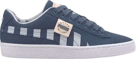 (Youth) Puma Basket Canvas Jr 'TIme 4 Change - Dark Denim' 372862-02 (Youth) Puma Basket Canvas Jr 'TIme 4 Change - Dark Denim' 372862-02