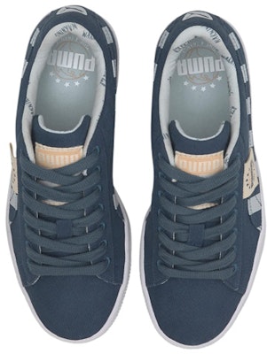 (Youth) Puma Basket Canvas Jr 'TIme 4 Change - Dark Denim' 372862-02 Order (Youth) Puma Basket Canvas Jr 'TIme 4 Change - Dark Denim' 372862-02
