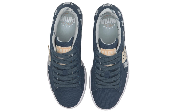 Order (JR) Puma Basket Canvas Jr ''Time 4 Change - Donker Denim'' 372862-02