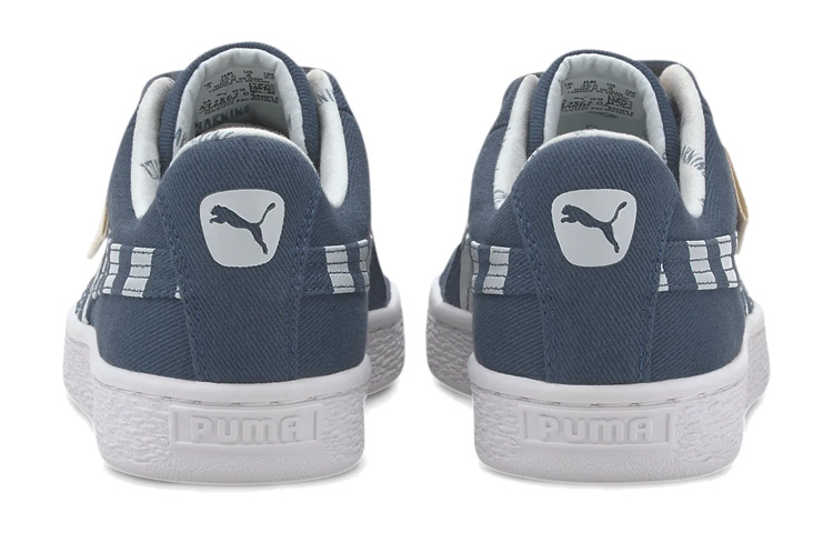 Lookbook (JR) Puma Basket Canvas Jr ''Time 4 Change - Donker Denim'' 372862-02