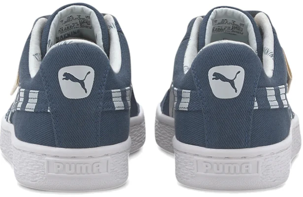 (JR) Puma Basket Canvas Jr ''Time 4 Change - Donker Denim'' 372862-02 Lookbook (JR) Puma Basket Canvas Jr ''Time 4 Change - Donker Denim'' 372862-02
