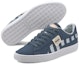Shop (JR) Puma Basket Canvas Jr 'Time 4 Change - Denim Gelap' 372862-02
