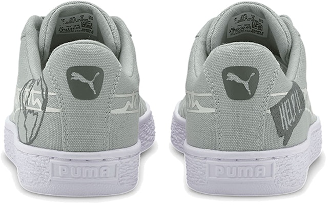 (JR) 彪马Basket Canvas Winter Jr 'Time 4 Change - 水灰色' 男童鞋 374300-03 Shop (JR) 彪马Basket Canvas Winter Jr 'Time 4 Change - 水灰色' 男童鞋 374300-03
