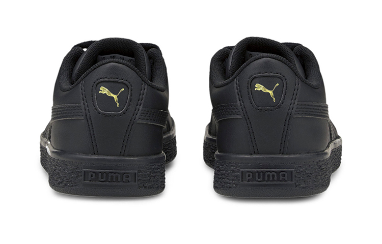 (PS) Puma Basket Classic 21 Little Kid 'Triple Black' 圖 4