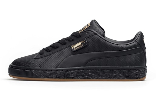 (JR) Puma Basket Classic Gum Low 'Hitam' 368962-01 Buy (JR) Puma Basket Classic Gum Low 'Hitam' 368962-01