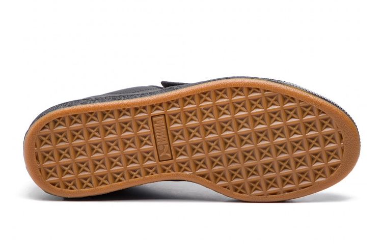 (Youth) Puma Basket Classic Gum Low 'Black' 圖 5