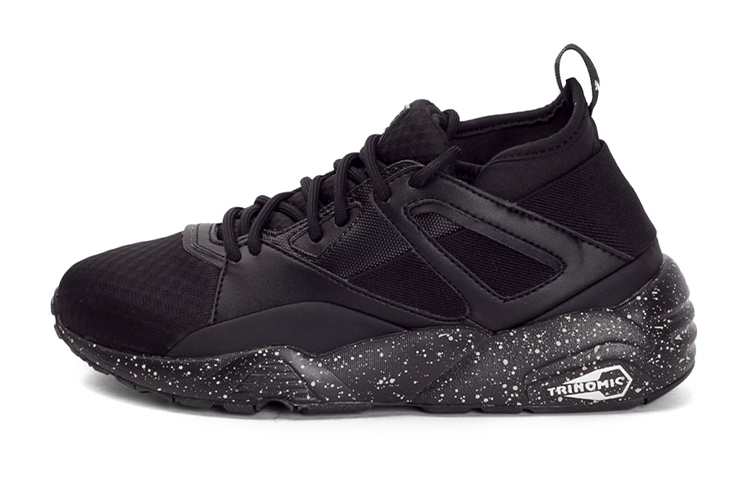 Buy (JR) Kasut Larian Puma Basket BOC Blaze Trimonic Hitam Rendah Top 363383-01